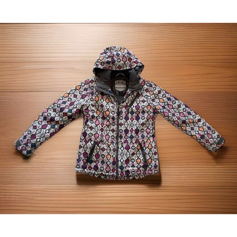 Boulder Gear Girls Youth Size XL Illusion Winter Ski Coat Parka Insulated Snow